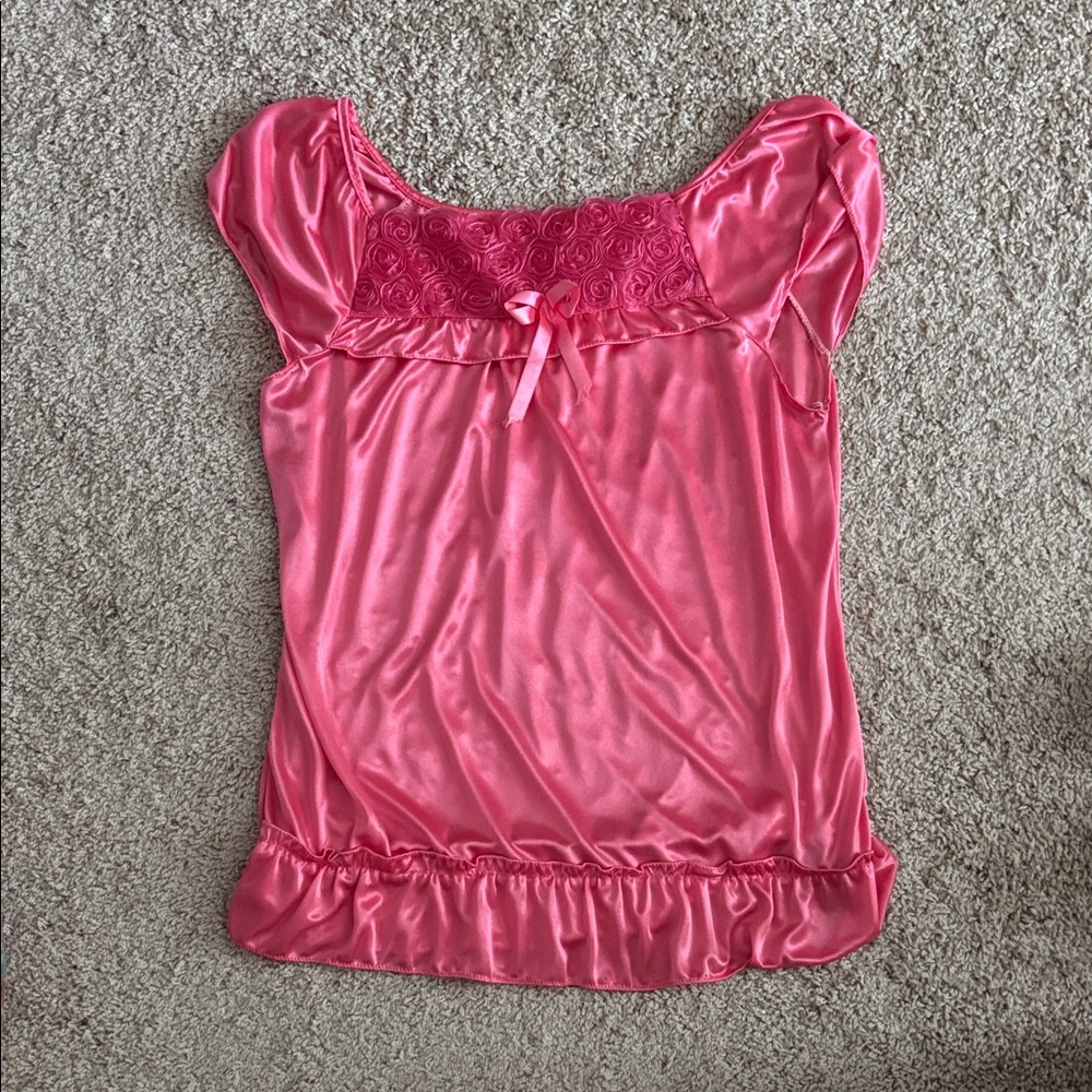 Y2K Pink Nightgown